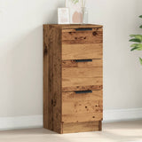 Sideboard Old Wood 30x30x70 cm Engineered Wood 856955
