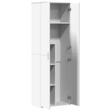 Highboard White 60x35x180 cm Engineered Wood 3276665