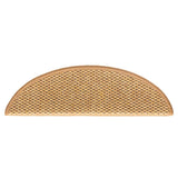 Stair Mat Set of 15 Sisal 326865