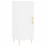Highboard White 34.5x34x180 cm Engineered Wood 3199481