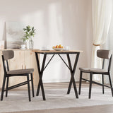 Dining Table Legs X-Frame 50x40x73 cm Steel 357904