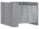 Bedside Cabinet Grey Sonoma 45x50x50 cm Engineered Wood 848302