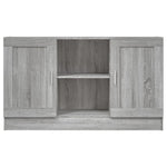 ZNTS Sideboard Grey Sonoma 120x30.5x70 cm Engineered Wood 815625