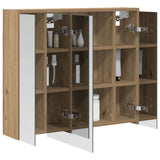 Bathroom Mirror Cabinet Artisian Oak 73.5 x 16 x 62.5 cm 889174