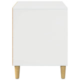 Cat House Gloss White 42.5 x 40 x 53 cm Engineered Wood 8000675