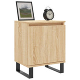 Bedside Cabinets 2 pcs Sonoma Oak 40x30x50 cm Engineered Wood 826851