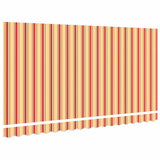 Awning Replacement Fabric Multicolour 4 x 2 m Polyester 42000487