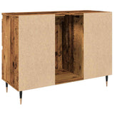 Bathroom Cabinet Old Wood 80x33x60 cm Engineered Wood 857232