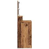 Dressing Table Old Wood 80 x 41 x 134.5 cm Engineered Wood 871537