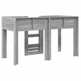 Bunk Bed for Kids Grey Sonoma 75 x 190 cm Engineered wood 3410472