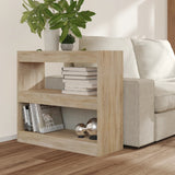 Book Cabinet/Room Divider Sonoma Oak 80x30x72 cm 811694