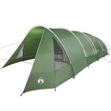 Tunnel Tent 6-Person Green and White 890 x 470 x 220 cm 42004044