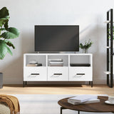 TV Cabinet White 102x36x50 cm Engineered Wood 829044