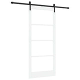 Sliding Door ORKDAL White and Black 93 x 211 cm 3331870