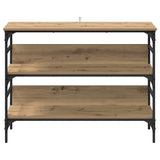 Console Table Artisan oak 100 x 32 x 75 cm Engineered wood 883554