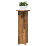 Plant Stand 2 pcs Old Wood 40 x 100 cm Engineered Wood 899697