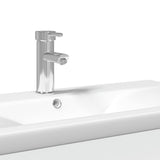 Bathroom Sink Cabinet with Built-in Basin White 3278776