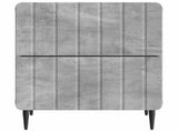 Bedside Cabinet 2 pcs Concrete Grey 43 x 34.5 x 49.5 cm 894302