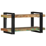 ZNTS Wall Shelf Multicolour Solid Wood Reclaimed 4017483