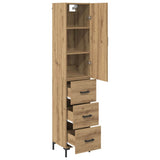 Highboard Artisan Oak 69.5 x 34 x 180 cm Engineered Wood 3416001
