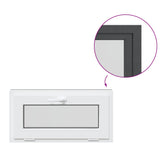 Basement Window Internal Colour White RISOR 80 x 40 cm 42052413