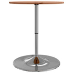 ZNTS Bar Table Ø60x89.5 cm Solid Wood Beech 3270625