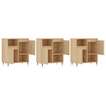 Sideboards 3 pcs Sonoma Oak Engineered Wood 3190144