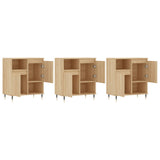 Sideboards 3 pcs Sonoma Oak Engineered Wood 3190144