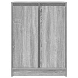 Sideboard Grey Sonoma 57x34x76 cm Engineered Wood 861621