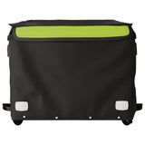 Bike Trailer Black and Green 45 kg Iron 94095