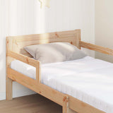 Bed Frame with Mattress Brown 80 x 200 cm Solid Pine Wood 3385949