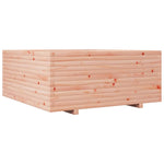 ZNTS Garden Planter 110x110x49.5 cm Solid Wood Douglas 3282547