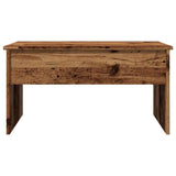 Coffee Table Old Wood 80x50.5x41.5 cm Engineered Wood 856930