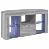 Corner LED TV Cabinet 100 x 40 x 50 cm Grey Sonoma 889801