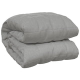Weighted Blanket Grey 220x235 cm King 11 kg Fabric 350728