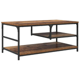 Coffee Table Old Wood 90 x 49 x 40 cm Engineered Wood 886243