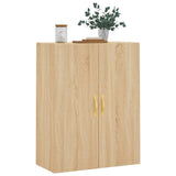 Wall Mounted Cabinet Sonoma Oak 69.5x34x90 cm 828407