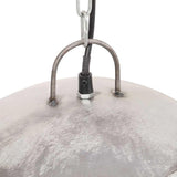 Industrial Vintage Hanging Lamp 25 W Silver Round 41 cm E27 320541