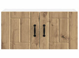Wall Cabinet LUCCA 2 pcs Artisan Oak 60 x 31 x 40 cm 884933