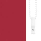 Roller Blind Blackout Red 125x150 cm Fabric Width 121.6 cm Polyester 4011783