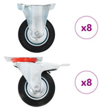 16 pcs Casters 100 mm 278043