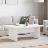 Coffee Table White 93 x 53 x 33 cm Engineered Wood 891140