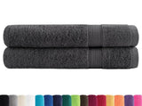 Premium Shower Towels "SOLUND" 2 pcs Anthracite 70x140 cm 600 gsm 137160