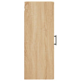 Wall Mounted Cabinet Sonoma Oak 34.5x34x90 cm 828863