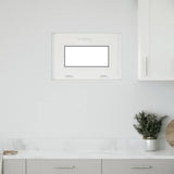 Basement Window RISOR 60x40 cm Tilt 2 Glazing White 4108334