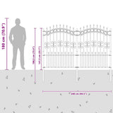 Garden Fence KAMPEN Grey 42003966
