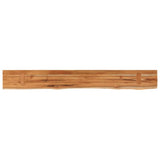 Wall Shelf 160x20x2.5 cm Rectangular Solid Wood Acacia Live Edge 370232