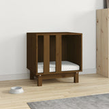 Dog House Honey Brown 50x40x52 cm Solid Wood Pine 822474