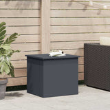 Outdoor Storage Box Anthracite 55 x 50.5 x 50 cm Steel 874576