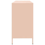 Sideboard Pink 135x39x73.5 cm Cold-rolled Steel 3307162